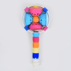 Baby Hand Shake Musical Plastic Rattle - Multicolor-0