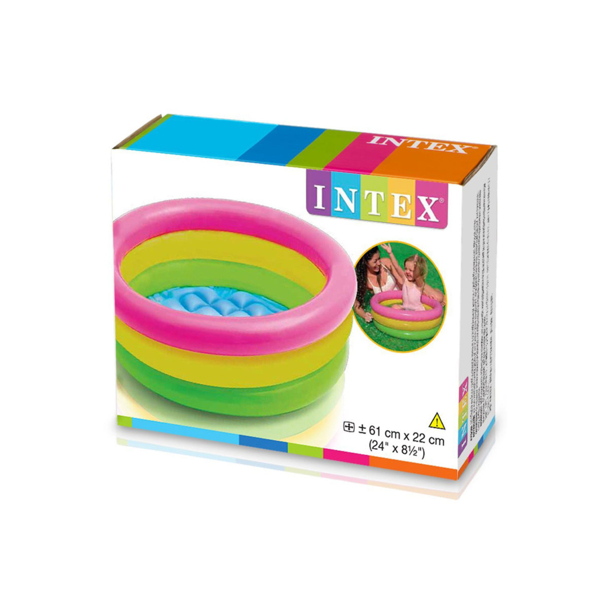 intex inflatable baby pool