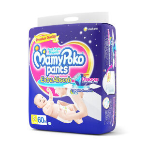 Mamy Poko Small Size Baby Diapers (60 Count)-10523