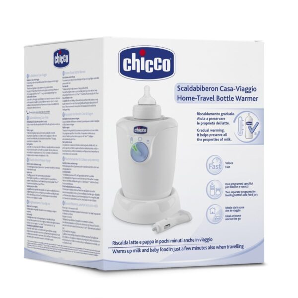 Chicco Home Travel Bottle Warmer (White)-10250