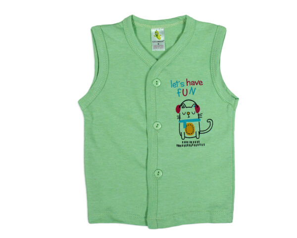 Cucumber Sleeveless Tee & Short - Green-11212