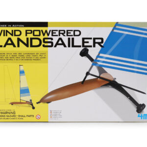 4M Science in Action Wind Powered Landsailer - Blue-0