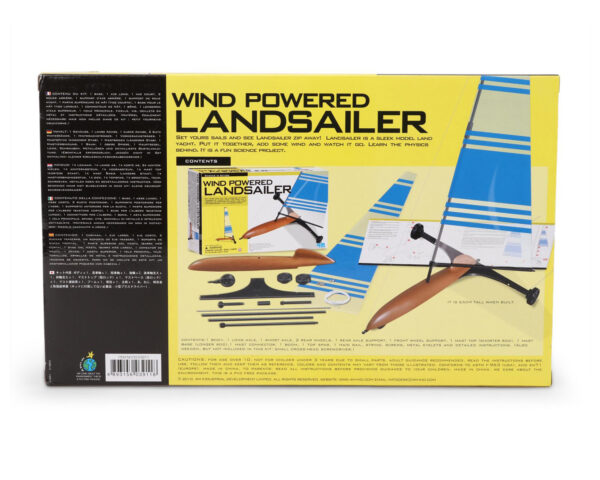 4M Science in Action Wind Powered Landsailer - Blue-11699