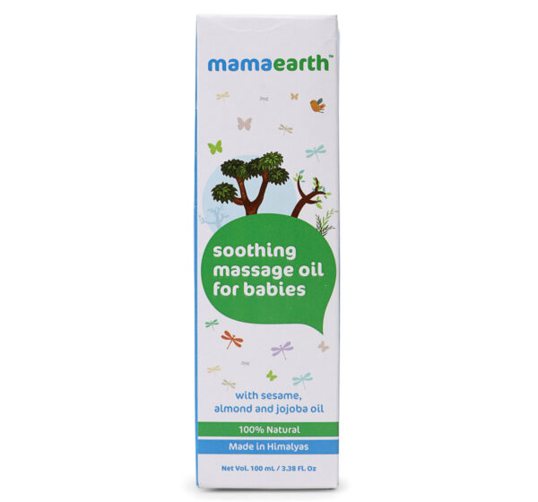 mamaearth Soothing Massage Oil For Babies - 100 ml-11929