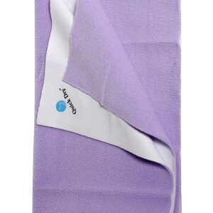 Quick Dry Plain Waterproof Bed Protector Sheet (Double Bed) - Lilac-0
