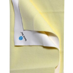 Quick Dry Plain Waterproof Bed Protector Sheet (M) - Yellow-0