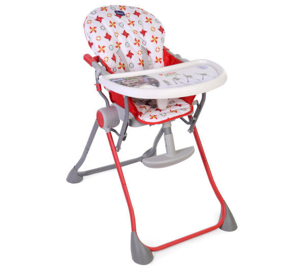 Chicco Pocket Meal High Chair - Red-0