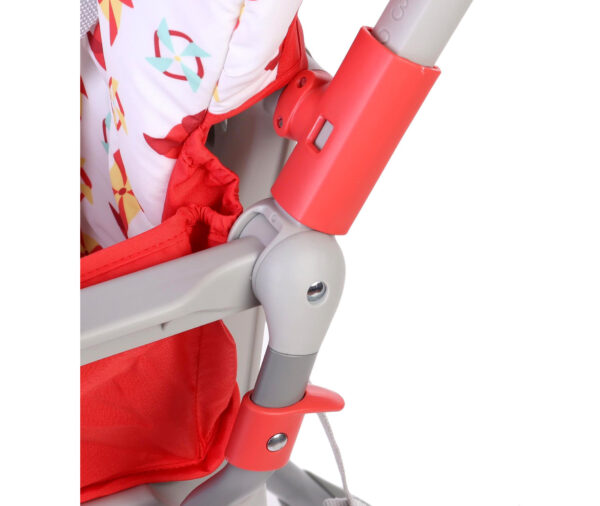 Chicco Pocket Meal High Chair - Red-11737