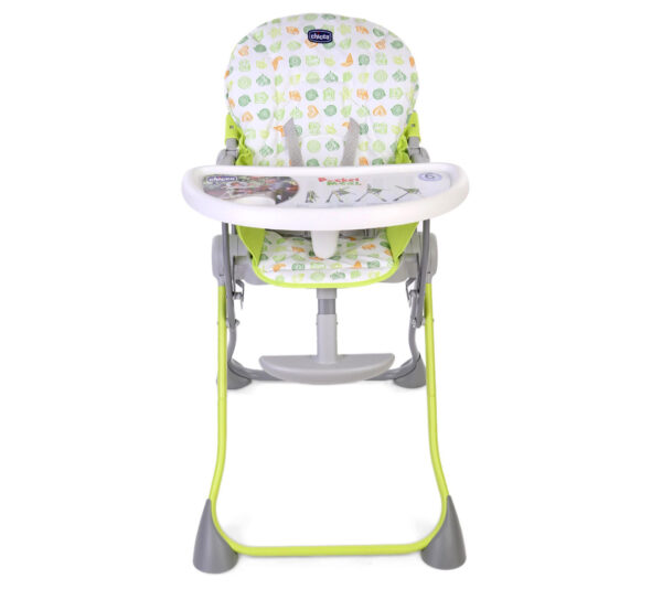 Chicco Pocket Meal High Chair - Green-11742