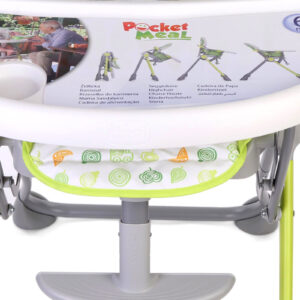 Chicco Pocket Meal High Chair - Green-11746