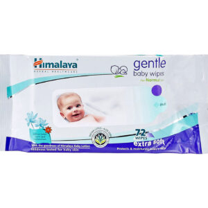 Himalaya - Gentle Baby Wipes 72 Pieces (Pack of 2)-11823