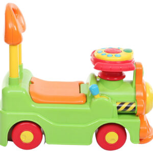 Chicco - Green and Orange New Loco Train Sit N Ride-11786