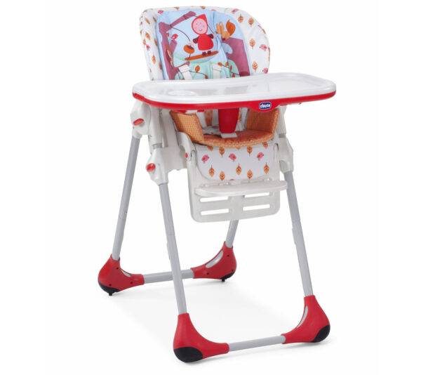 Chicco Polly Highchair 2 In 1 Happyland - Upto 14 Kg-0