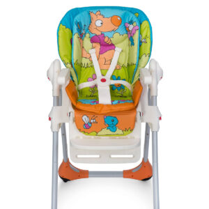 Chicco Polly 2 In 1 Highchair Wood Friends - Multicolour-11724