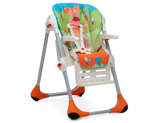 Chicco Polly 2 In 1 Highchair Wood Friends - Multicolour-11727