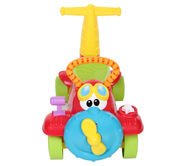 Chicco Charlie Sky Rider Manual Push Ride On - Multicolor-11778