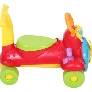 Chicco Charlie Sky Rider Manual Push Ride On - Multicolor-11782