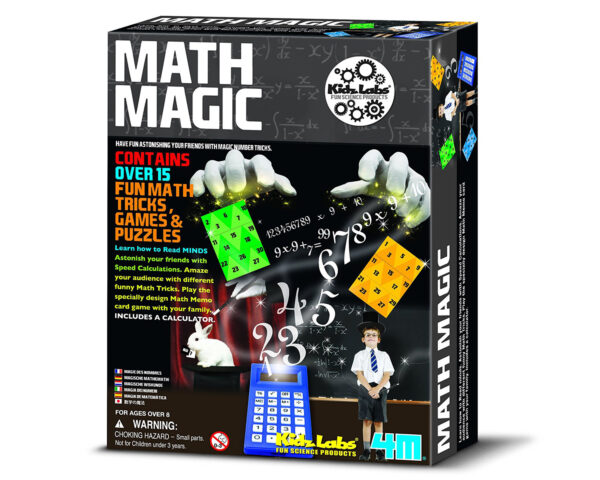 Kidz Lab 4 M Math Magic (Multi Color)-0