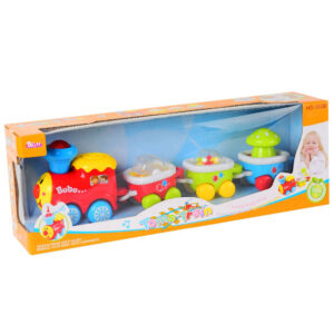 Childrens Educational Electric Train - Multicolor-12044