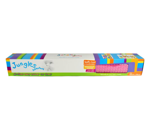 Jungle Air Filled Baby Rubber Cot Sheet - Multicolor-12206