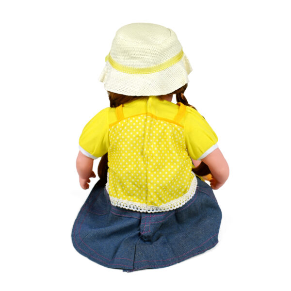 Multicolor Musical Doll - Yellow-11847