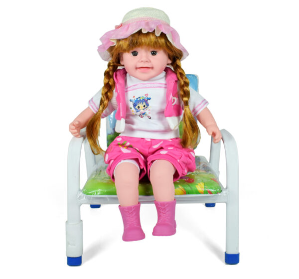 Multicolor Musical Doll - Pink-0