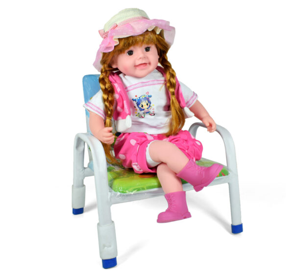 Multicolor Musical Doll - Pink-11863