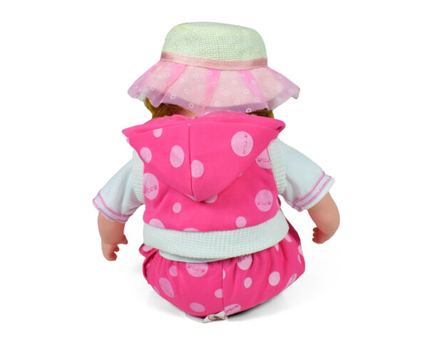 Multicolor Musical Doll - Pink-11861