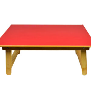 Simarr Multi Purpose Foldable Wooden Table - Red-11641