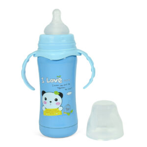 Steel Feeding Bottle Blue - 240 ml-12762