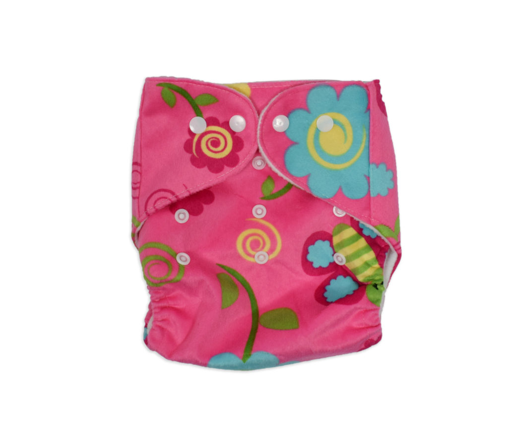 Adjustable Reusable Cloth Diaper – Peach – Baby's World