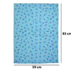 Multi Print Plastic Sheet (L) 59x85cm - Blue-12569