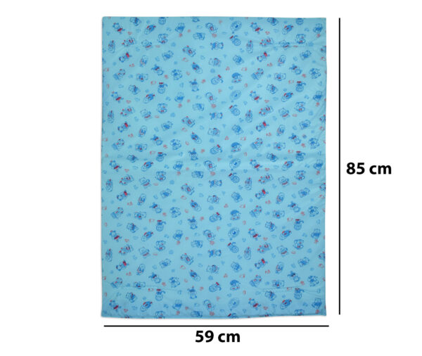 Multi Print Plastic Sheet (L) 59x85cm - Blue-12569