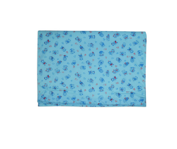 Multi Print Plastic Sheet (L) 59x85cm - Blue-12566