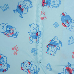 Multi Print Plastic Sheet (S) 44x59cm - Blue-12563