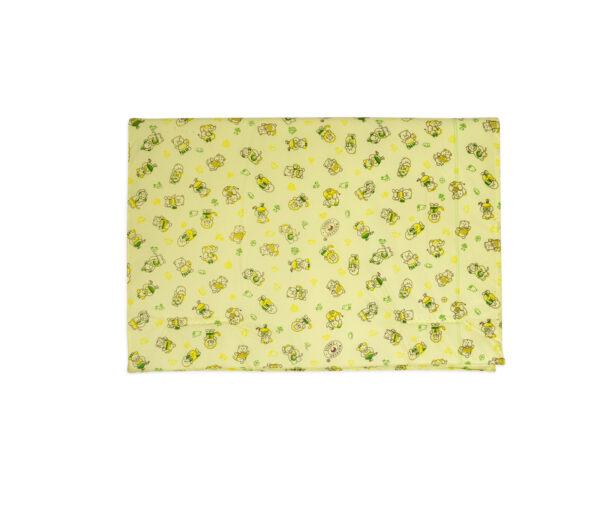 Multi Print Plastic Sheet (L) 59x85cm - Yellow-12574