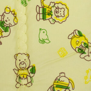 Multi Print Plastic Sheet (L) 59x85cm - Yellow-12576