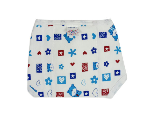 Mother Choice Knotted Cotton Nappy Set Of 6 - White-12594