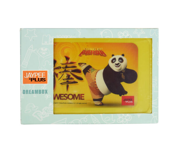 Jaypee Lunch Box Kungfu Panda Print - Yellow-12636