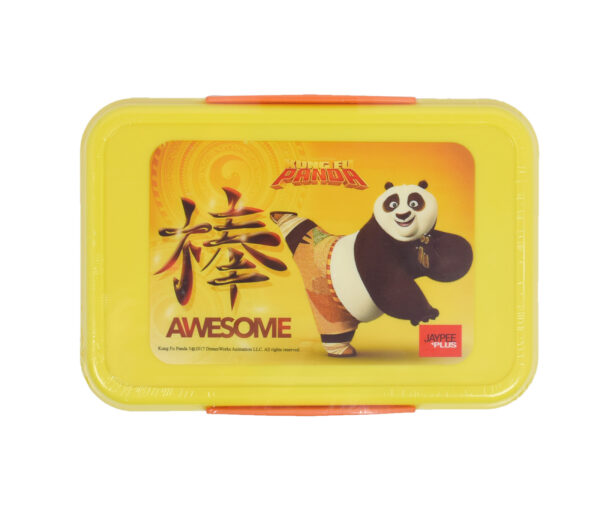 Jaypee Lunch Box Kungfu Panda Print - Yellow-0