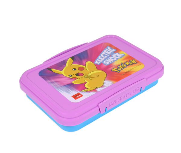 Jaypee Lunch Box Pokemon Print - Purple-12645