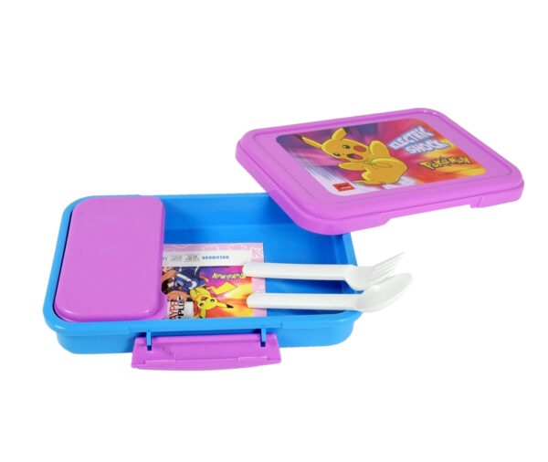 Jaypee Lunch Box Pokemon Print - Purple-12644