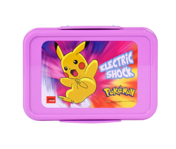 Jaypee Lunch Box Pokemon Print - Purple-0