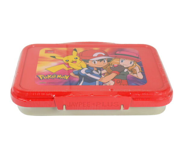 Jaypee Lunch Box Pokemon Print - Red Grey-12623