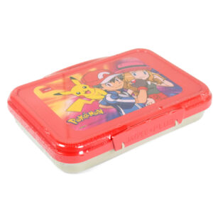 Jaypee Lunch Box Pokemon Print - Red Grey-12621