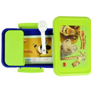 Jaypee Lunch Box Madagascar Print - Green Blue-12625