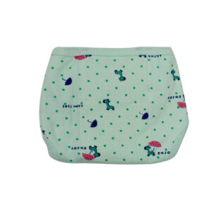 Printed Knotted Cotton Nappy Pack Of 5 (Just Born) - Multicolor-12494