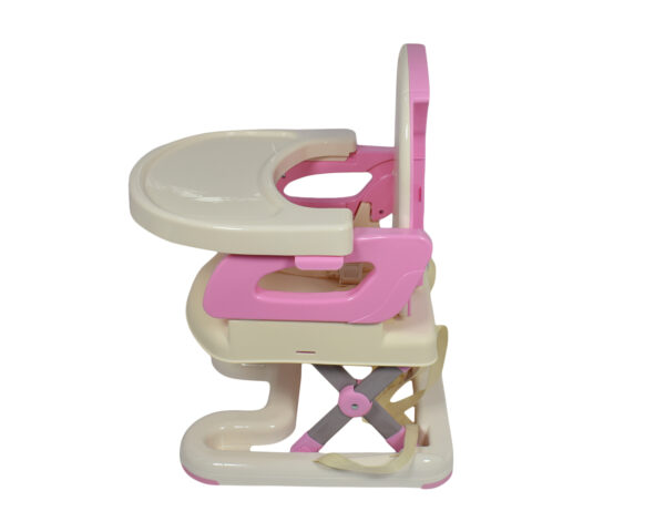 Mastela Height Adjustable Booster Seat (6M+) - Yellow/Pink-12121