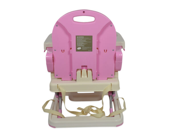 Mastela Height Adjustable Booster Seat (6M+) - Yellow/Pink-12115