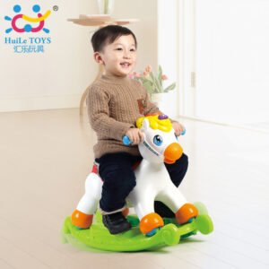 Huile Toys Ride On Rocking Horse - Multicolor-12731